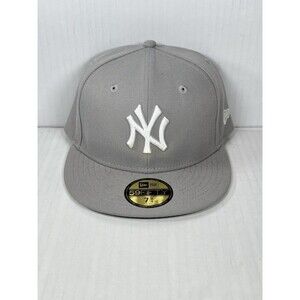 New York Yankees MLB Authentic New Era 59FIFTY Fitted Cap Hat NWT Size 7 3/4